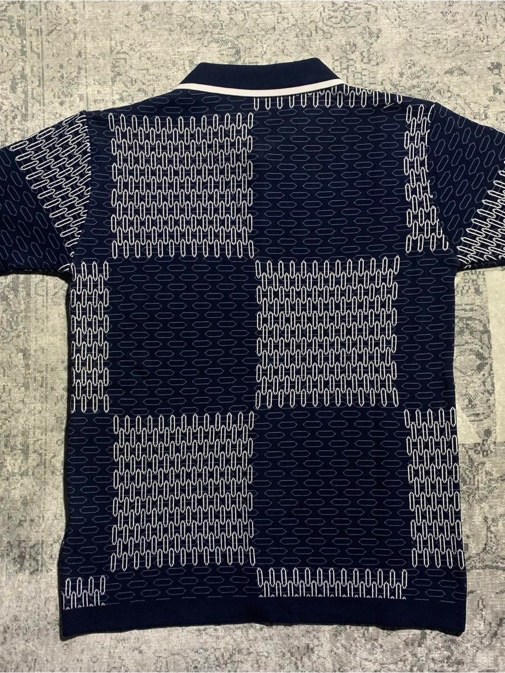 Louis Vuitton Navy Damier Polo Size S - Picture 3 of 7